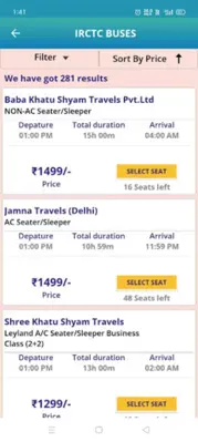 IRCTC Tourism android App screenshot 4