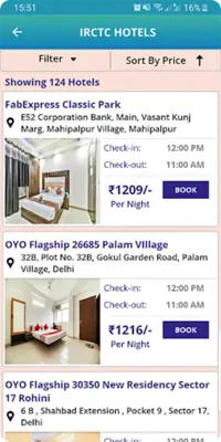 IRCTC Tourism android App screenshot 5